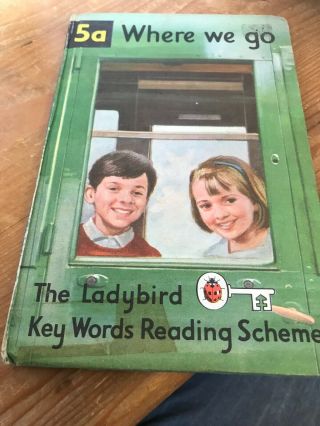 Vintage 4 x Ladybird Books The Key Words Ladybird Reading Scheme 5a 7b 7c 9b 2