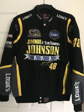 Jh Design Jimmie Johnson Nascar 4 Time Sprint Cup Champion 2xl Jacket