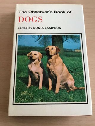 The Observer’s Book Of Dogs 1974 No:8