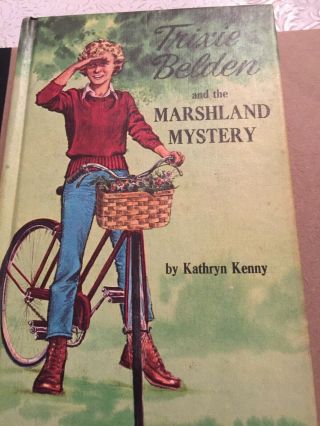 Trixie Belden And The Marshland Mystery 10 Kathryn Kenny 1967 Hb Golden Press