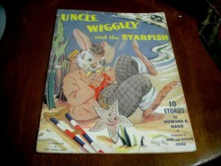 1943 Uncle Wiggily & The Starfish - 10 Stories By Howard R.  Garis