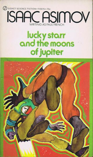 Isaac Asimov Lucky Starr And The Moons Of Jupiter First Printing
