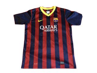Nike Fc Barcelona Neymar Jr 11 Youth Xl Football Soccer Jersey