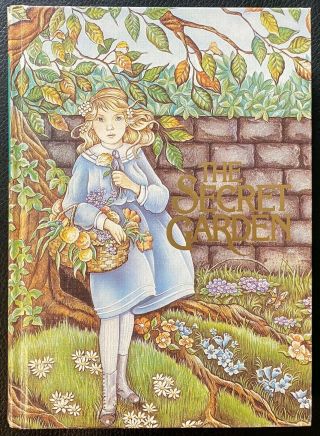 The Secret Garden By Frances Hodgson Burnett Illustrated Hardcover Book