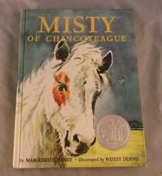 Misty Of Chincotegue By Margurite Henry 1981 Rand Mcnally