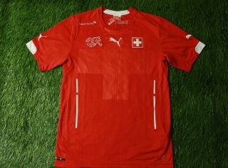 Switzerland National Team 2014/2015 Football Shirt Jersey Home Puma