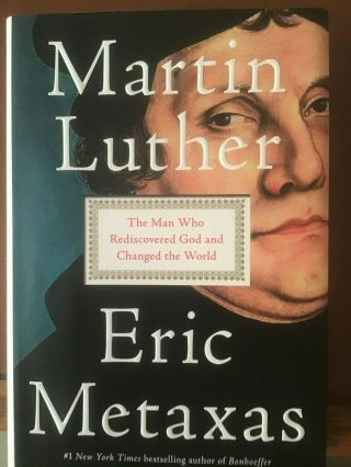 Martin Luther By Eric Metaxas Like Hardback W/dustcover