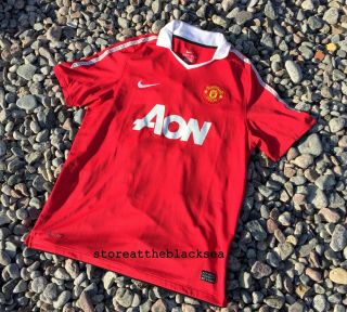 Manchester United 2010 2011 Home Football Soccer Shirt Jersey Trikot Nike Xl