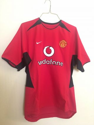 Nike Manchester United Vodafone Soccer Football Jersey Shirt