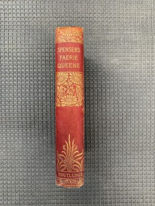 The Faerie Queen By E.  Spenser - Lovely Vintage Edition