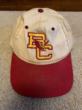 Vintage Boston College Eagles Snapback Hat Made In The Usa Ncaa Ma Dirty
