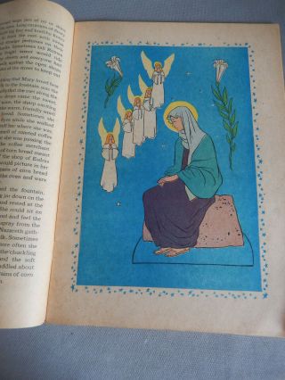Vintage The Christmas Story Cut - Out Book by Bill Hackney,  artist Daniel Noonan 3