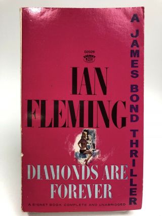 Diamonds Are Forever Ian Fleming Signet James Bond Thriller
