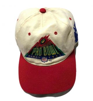 1995 Nfl Pro Bowl Hawaii Starfit Cap Hat Football Vintage Nfc Afc Rare 90 