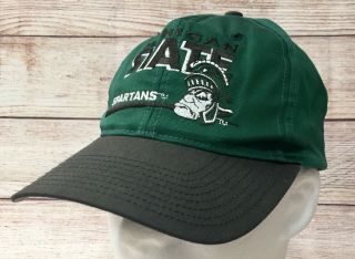 Vintage Twins Enterprise Msu Michigan State Spartans Sparty Hat Cap Snap Back