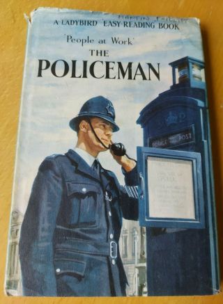 Vintage Ladybird Book People At Work Series 606b The Policeman.