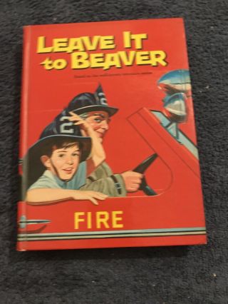 Leave It To Beaver Fire Whitman Tv Book Cole Fannin 1962