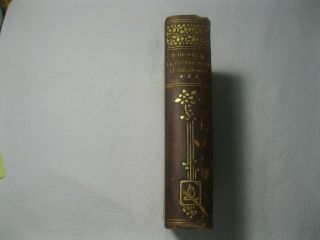 Vintage Leather Book Honore De Balzac Printed In 1847 2 Stories Eighth Thousand
