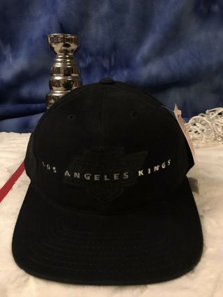 Rare Vtg Los Angeles Kings Low Profile American Needle Snapback Hat Cap H30