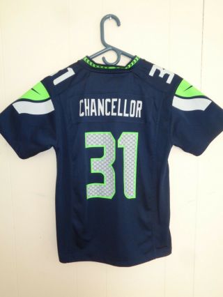 Cam Chancellor Seattle Seahawks Nike Jersey Youth Medium
