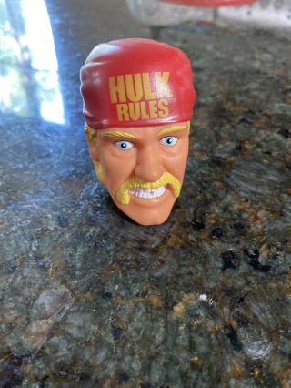 Vintage 1990 Wwf Titan Sports Hulk Hogan Squirt Head Madballs Wrestling Wwe Wcw