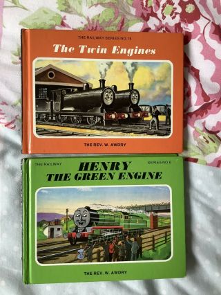 2 Thomas The Tank Engine Books Vintage 90s