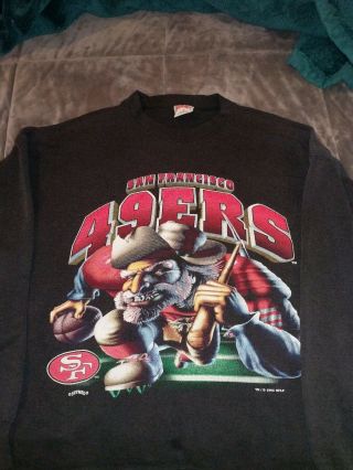 Vintage Nutmeg San Francisco 49ers Sweatshirt Size Xl