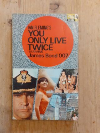 You Only Live Twice By Ian Fleming /james Bond 007 1966