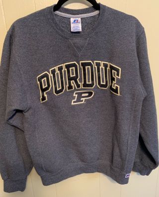 Purdue Sweatshirt.  Unisex.  Adult Small.