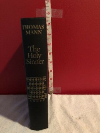 The Holy Sinner By Thomas Mann 1951