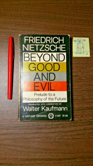 Beyond Good And Evil By Friedrich Nietzsche (vintage)