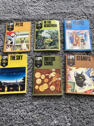 6 Vintage I - Spy Books From 1950 