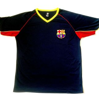Fc Barcelona Soccer Jersey Mens Size Medium Blue Red Yellow Football