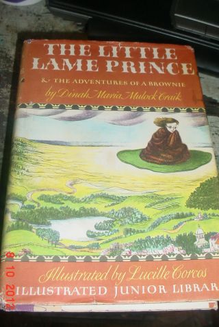 Little Lame Prince The Adventures Of A Brownie Craik Coreos Illstr Jr Library