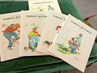 Norman Rockwell The Four Seasons Gallery Books Set Of 4