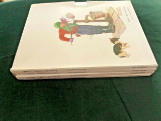 Norman Rockwell The Four Seasons Gallery Books Set of 4 3