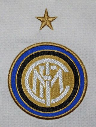 Mens Euc White Nike Inter Milan Soccer Jersey Size M