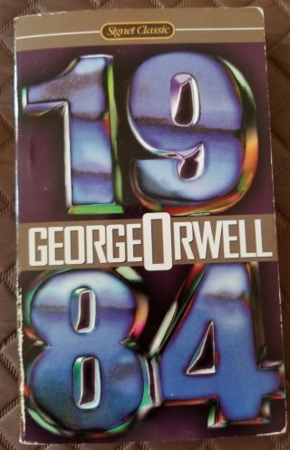 1984 By George Orwell (isbn 0451524934,  Signet Classic,  1961)