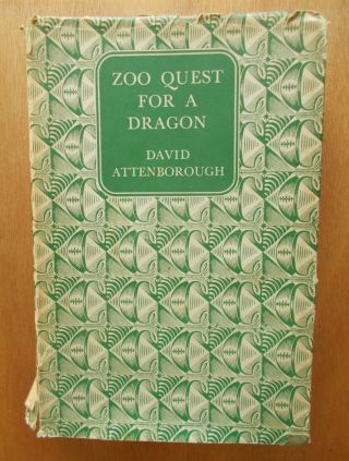 Zoo Quest For A Dragon By David Attenborough Hardback