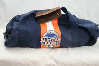 2013 Mlb Baseball All Star Game Canvas Duffle Souvenir Gym Bag York Mets