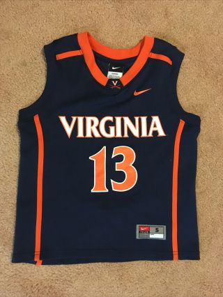 Youth Small (8/10) Nike Virginia Cavaliers Basketball Jersey