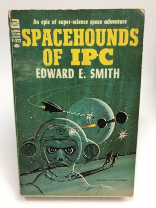 Spacehounds Of Ipc Edward E.  Smith Ace 1st Printing Science Fiction F - 372