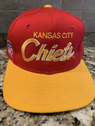 Vintage Kansas City Chiefs Kc Sports Specialties Hat Cap Fitted 7 1/8