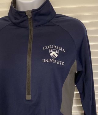 Women ' s Under Armour Columbia University Semi - Fitted cold gear Pullover - Medium 2