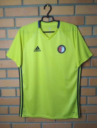 Feyenoord Rotterdam Jersey Training Adizero Player Issue L Shirt Adidas Soccer