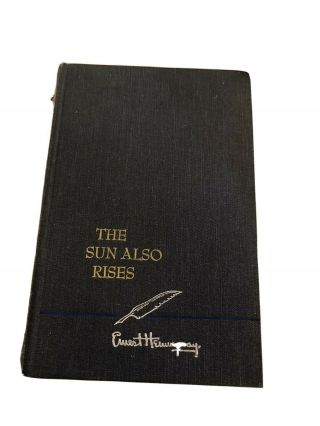 1954 The Sun Also Rises Ernest Hemingway Scribners Hc Book Vintage Literature