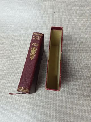 Vintage Collins Book The Pickwick Papers Charles Dickens Illustrated Jane Eyre