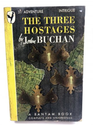Three Hostages John Buchan Bantam Adventure