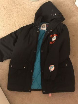 Vintage Miami Dolphins Nfl Game Day Puff Jacket