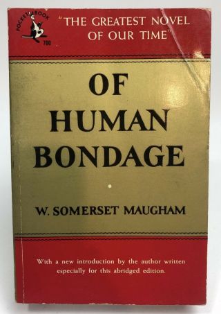 Of Human Bondage W.  Somerset Maugham Pocket Book Movie Tie In